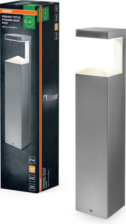 Produktbild Osram ENDURA STYLE PYRAMID 50cm Post 9W (600 lm, IP44)