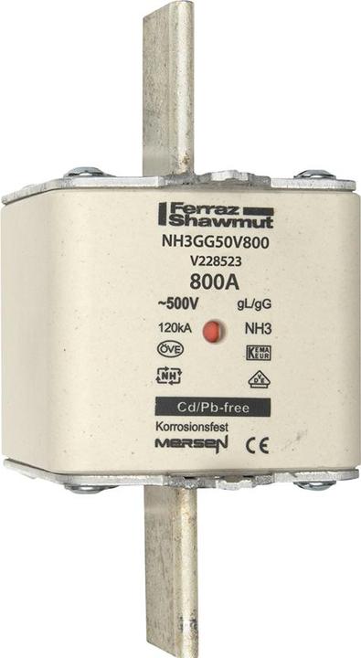Actual product image NH fuse link (400 A)