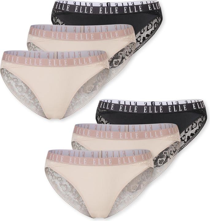 Elle Brasilslip LACE (L, 6er Pack)