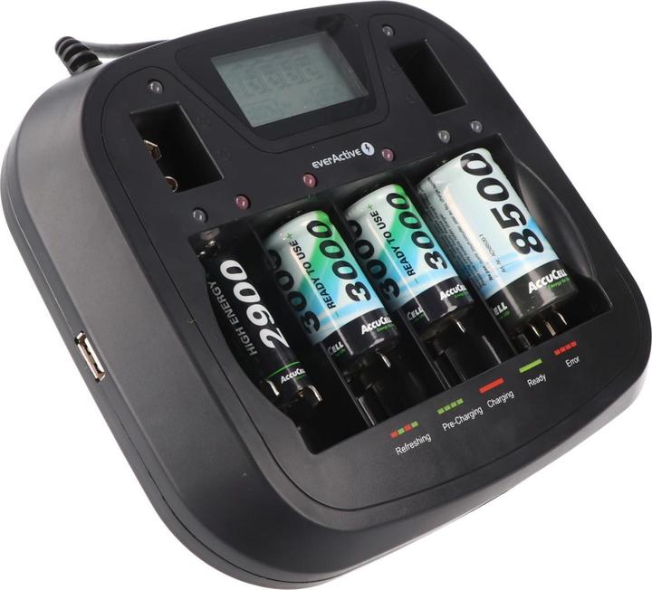 Actual product image Everactive NC-900U (1 pcs., C, D, AAA, AA, Chargers without battery)