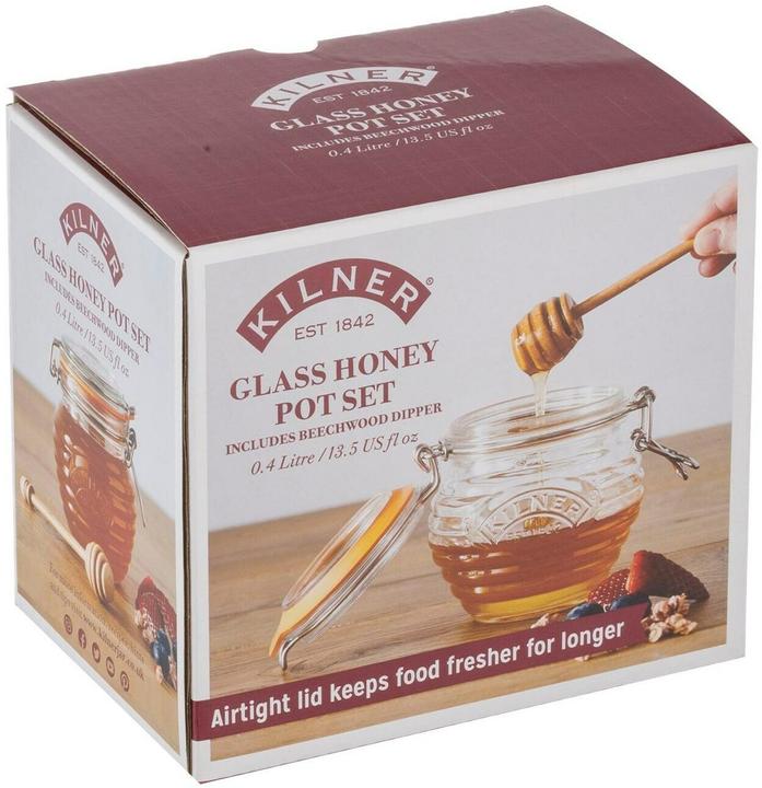 Actual product image Kilner Honey jar and spoon (0.40 l)
