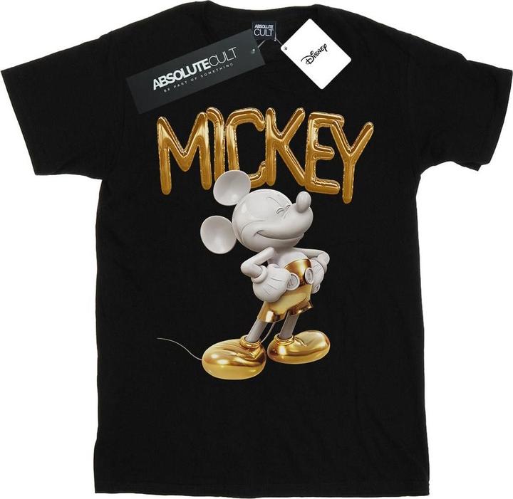Disney Mickey Mouse Gold Statue TShirt (5XL)