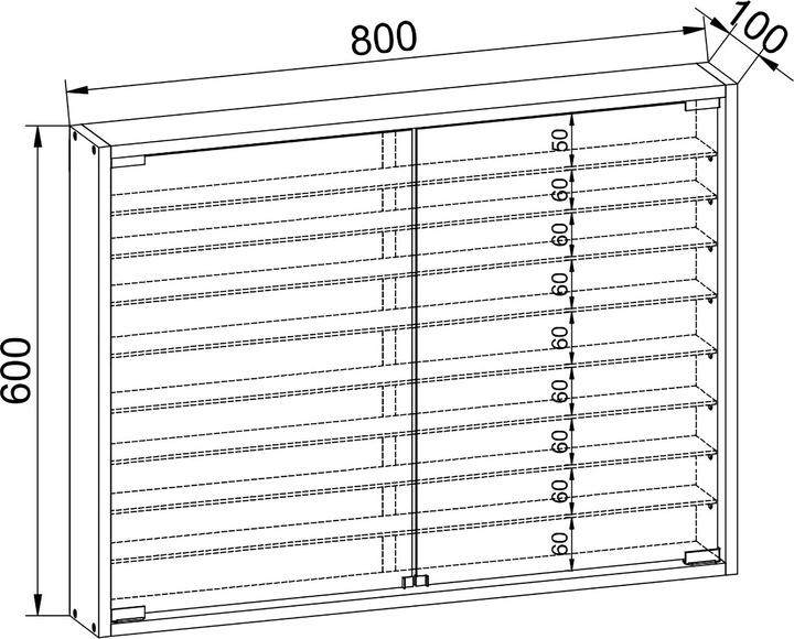 Produktbild VCM Mandosa (80 x 10 x 60 cm)