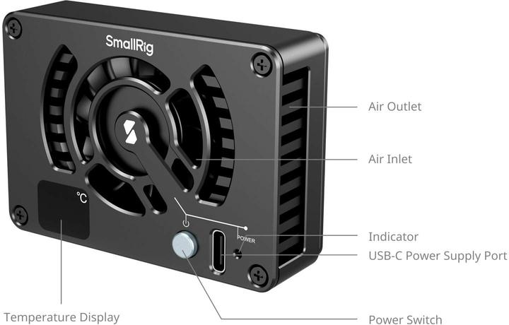 Produktbild SmallRig Cooling System 4815 (Diverses Video Zubehör)