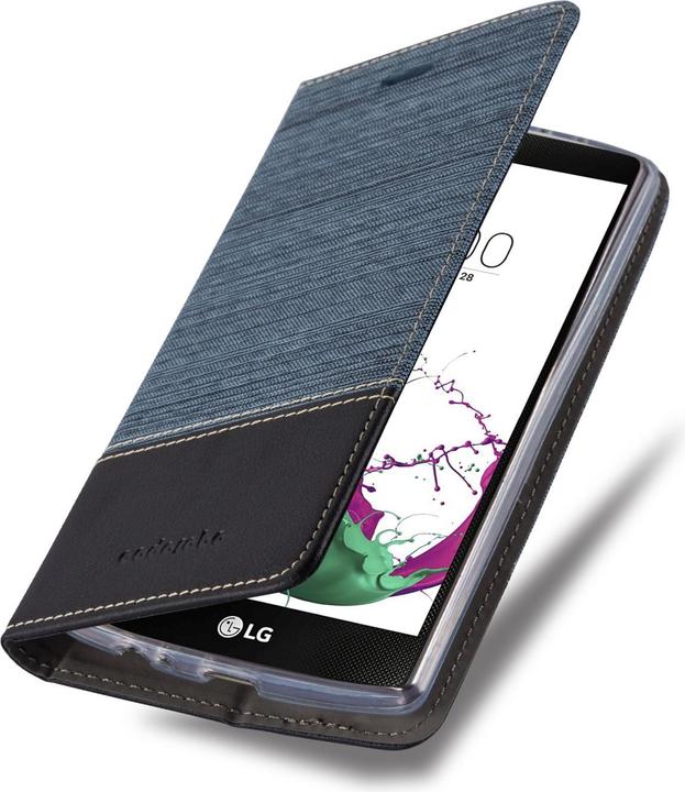 Actual product image Cadorabo Book Jeans Optics Cover (LG G4, Motorola Moto G4 Plus)