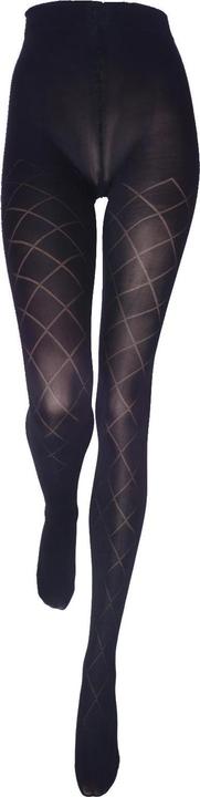 Image du produit Levee Fashion Rhomb Collant, couleur 399 noir, taille 38-40 (60 DEN, 38 - 40)