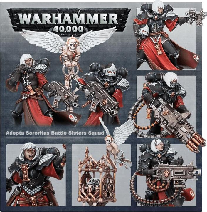 Actual product image Games Workshop Warhammer 40k - Adepta Sororitas Battle Sisters Squad (Plastic)