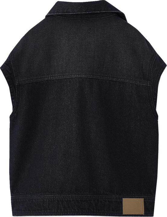 Actual product image Jonen Mädchen Jeansweste Oversize-Look (128)