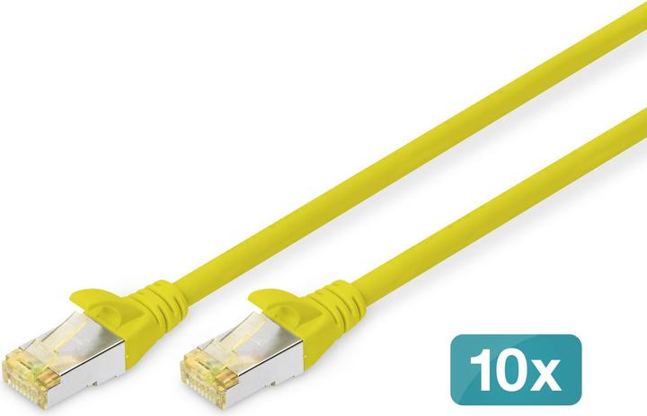 Produktbild Digitus CAT 6A S/FTP Patchkabel, 10 Stück (S/FTP, CAT6a, 2 m)