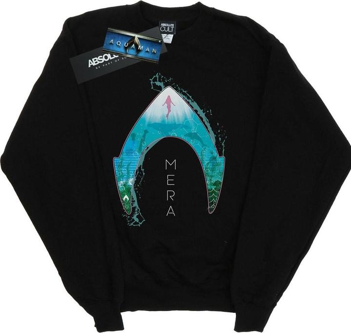 Aquaman Mera Ocean Logo Sweatshirt (M)
