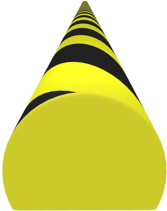 Image du produit VidaXL Kantenschoner Gelb & Schwarz 4x3x100 cm PU,Farbe: Gelb und
