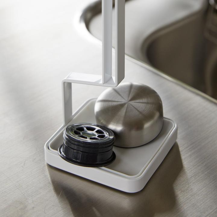 Actual product image Yamazaki TOWER bottle drainer