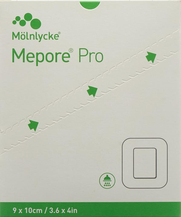 Actual product image Mepore Wundverband 10x9cm Wundkissen 6x5cm steril (40 x)