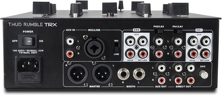 Produktbild DJ-Tech TRX Black (Battlemixer)