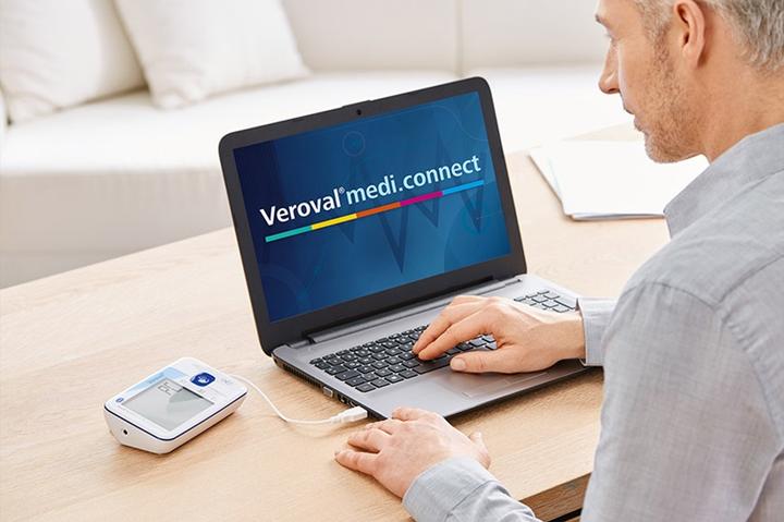 Produktbild Veroval 2 in 1 Kombigerät (Blutdruckmessgerät Oberarm)