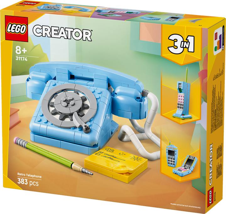 Produktbild LEGO Retro-Telefon (31174, LEGO Creator 3-in-1)