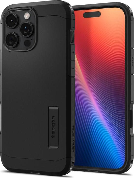 Produktbild Spigen Tough Armor "T" MAG iPhone 16 Pro Max 6.9" MagSafe czarny/black ACS08503 (Apple iPhone 16 Pro Max)