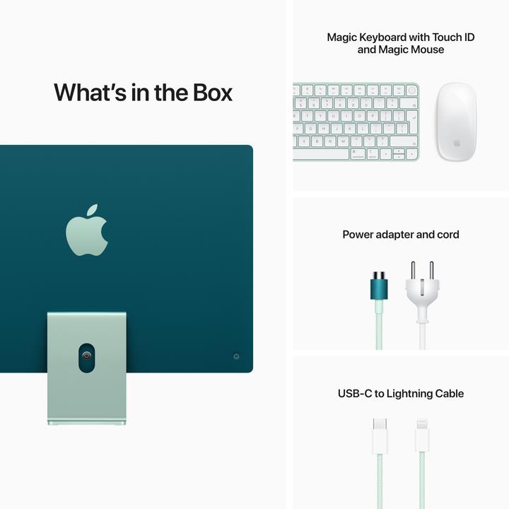 Produktbild Apple iMac (M1, 8 GB, 512 GB)