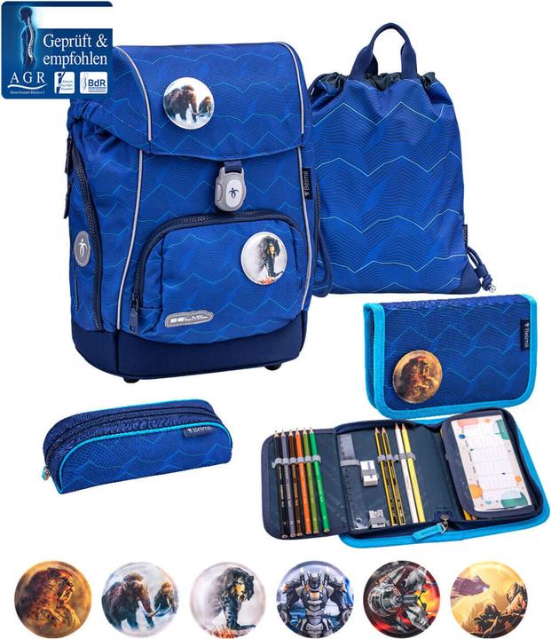 Image du produit Belmil COMFY Plus Ensemble de sacs à dos scolaires Estate Blue (16 l)