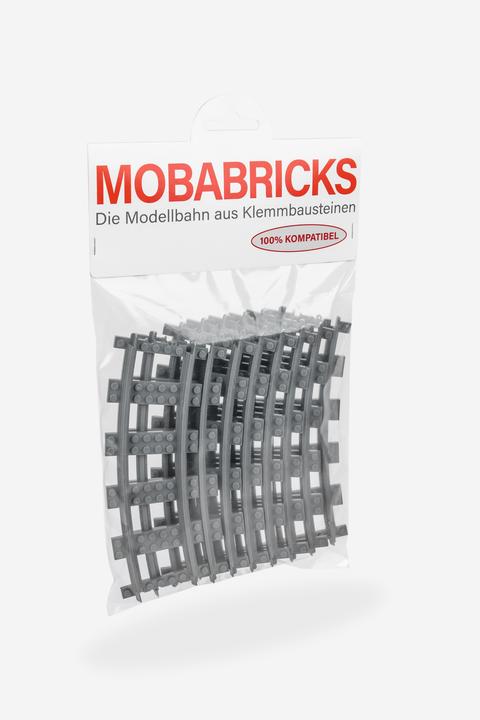 Produktbild Mobabricks R56 gebogene Schienen - 8 Stück