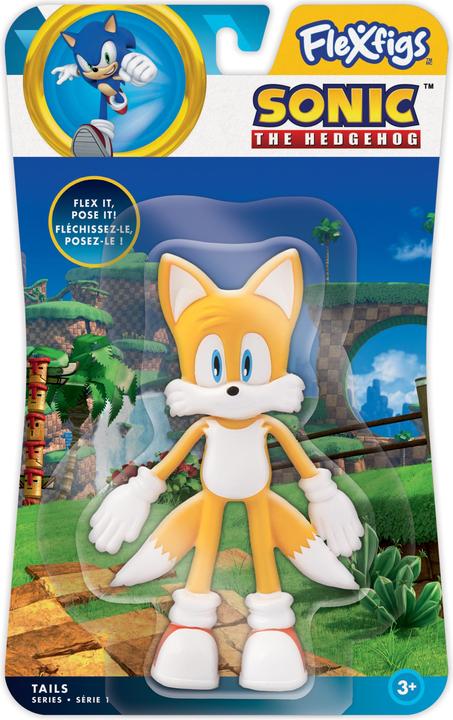 Produktbild Konjac Sponge Flexfigs™ - 1 Pack - Sonic The Hedgehog - Tails
