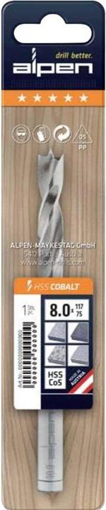 Actual product image Alpen Wood Twist Drill HSS Cobalt Machines (16 millimetres)