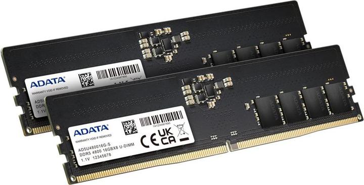 Immagine prodotto Adata AD5U480032G-DT (2 x 32GB, 4800 MHz, RAM DDR5, DIMM)