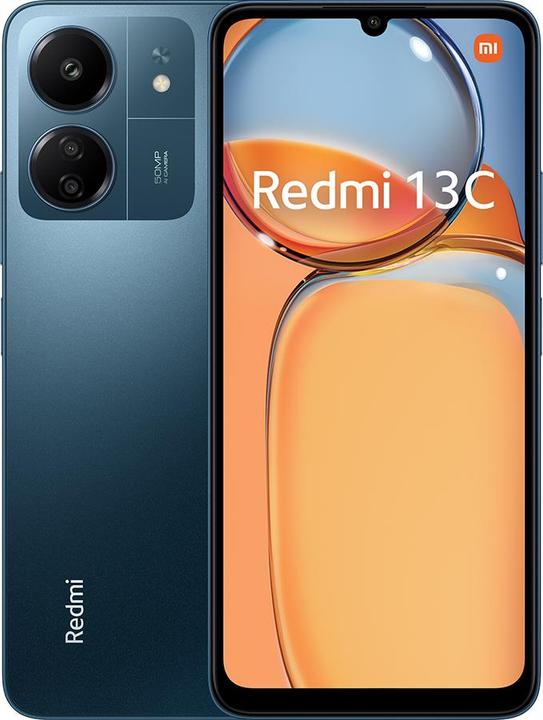 Actual product image Xiaomi Redmi 13C (128 GB, Navy Blue, 6.74", Dual SIM, 4G)