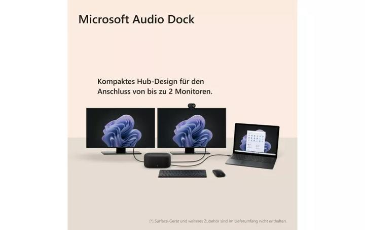 Produktbild Microsoft Audio Dock (USB-C, 5 Ports)
