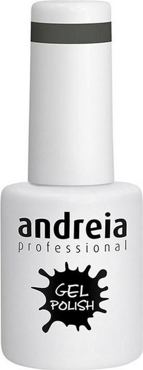 Produktbild Andreia Semi-Permanenter Gel-Nagellack für UV/LED-Lampe Intensiver Glanz und 4 Wochen anhaltende French Mani (Grau, Farblack)