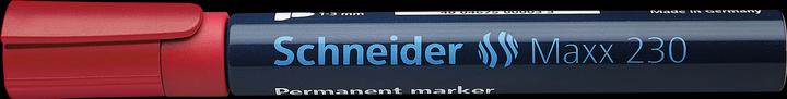 Actual product image Schneider Maxx 230 permanent marker Line width: 1-3 mm Ink colour: red (Red, 3 mm, 1 x)