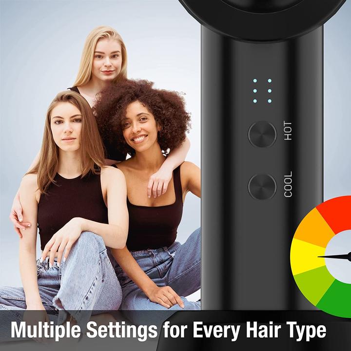Actual product image Tilcare Cordless Hairdryer with Diffuser
