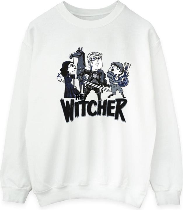 Netflix The Witcher Team Illustrated Sweatshirt (XL)