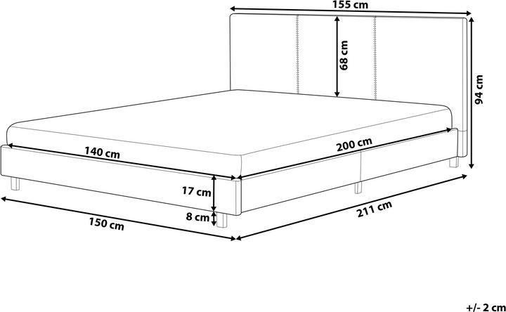 Produktbild Beliani Albi (140 x 200 cm)
