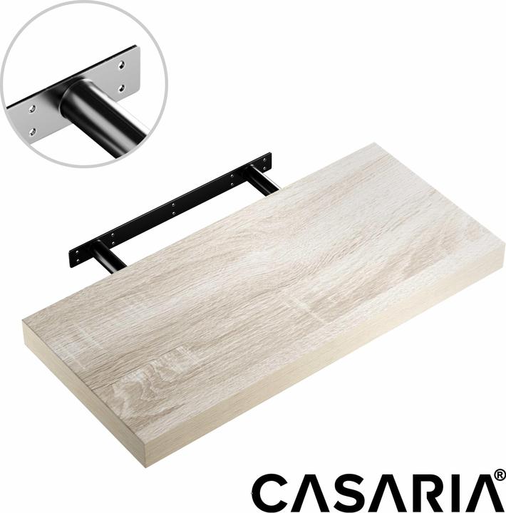 Produktbild Casaria Wandregale (50 x 23 x 3.8 cm)