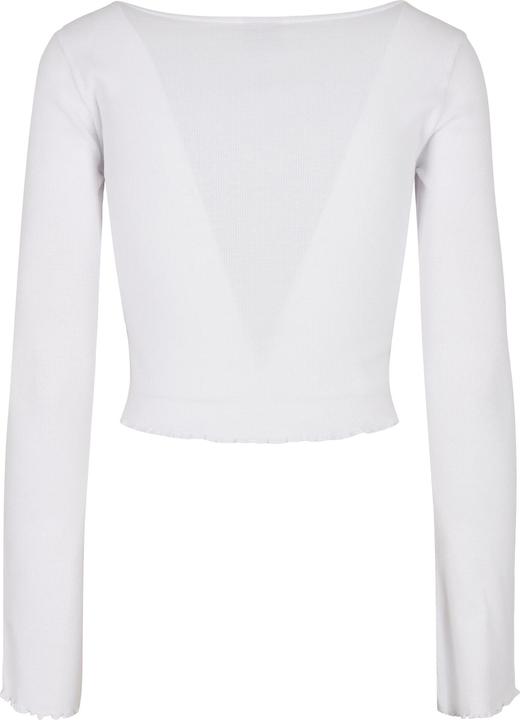 Urban Classics Ladies Cropped Rib Cardigan - 14113