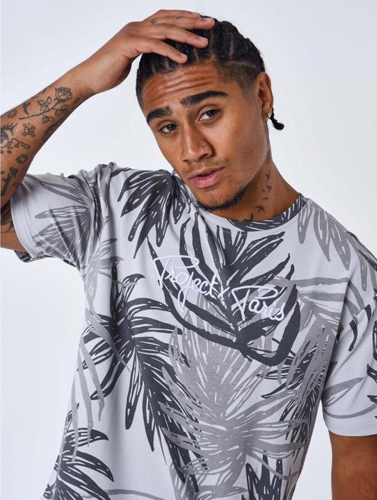 Actual product image Project X Paris all over palm leave t-hirt project x pari (S)