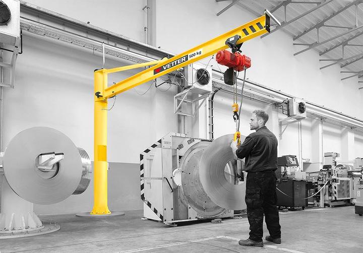 Produktbild Vetter Säulen-Schwenkkran-PS 250 kg 3000 mm Krantechnik