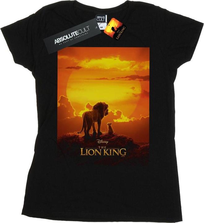Disney The Lion King Movie Sunset Poster TShirt (XL)