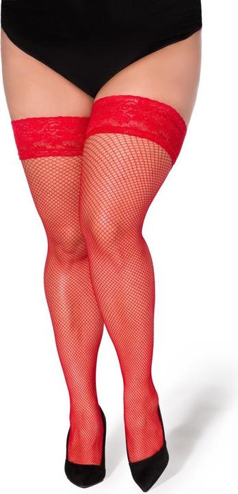 Image du produit Legg Story Bas jarretière rouge (7, 8)