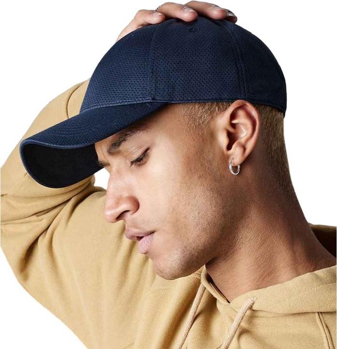 Produktbild Beechfield Erwachsene 6 Panel AirMesh Cap (One Size)