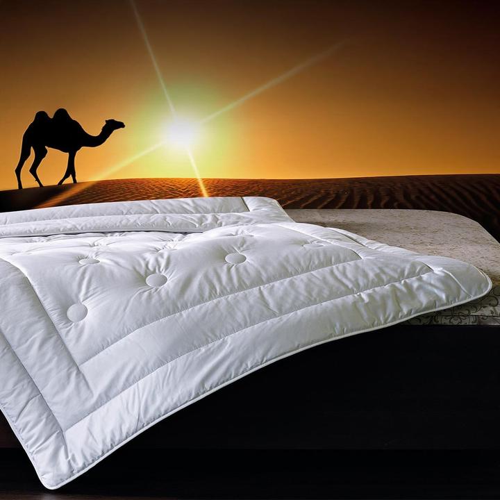 Actual product image Billerbeck Kamelhaardecke Brilliant extra leicht, Füllung: 100% Kamelhaar (900 g, 200 x 200 cm)