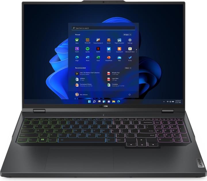 Immagine prodotto Lenovo Legion Pro 5 16IRX8 i7-13700HX 16 RTX4070 Computer portatile da gioco (16", Intel Core i7-13700HX, 16 GB, 1000 GB, DE)