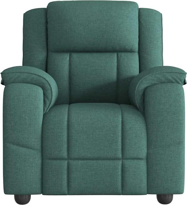 Image du produit VidaXL Fauteuil de massage Vert foncé Tissu Massage Fauteuil TV