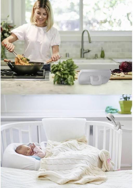 Produktbild Sygonix Babyphone mit Kamera, kabellos 2.4 GHz (Babyphone mit Kamera, 100 m)