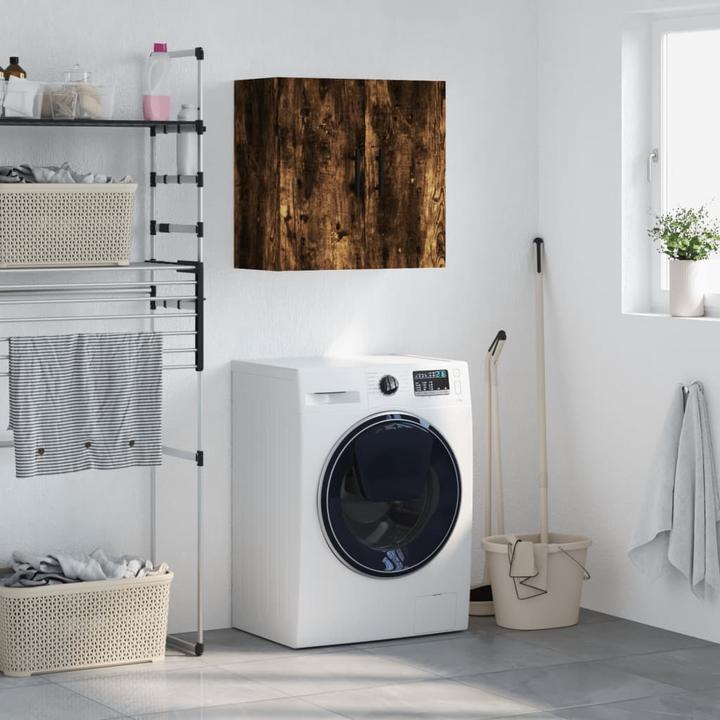 Produktbild VidaXL Wandschrank Räuchereiche 60x31x60 cm Holzwerkstoff (60 x 31 x 60 cm)