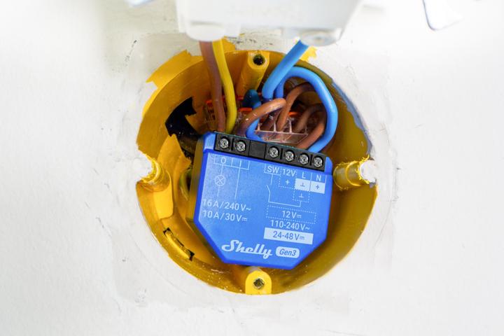 Produktbild Shelly 1 Gen3 x2 (Schaltaktor)