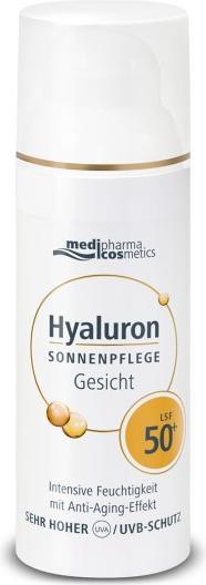 Medipharma cosmetics Hyaluron Sonnenpflege Gesicht LSF 50+, 50 ml Creme (Sonnencreme Gesicht, SPF 50+, 50 ml)