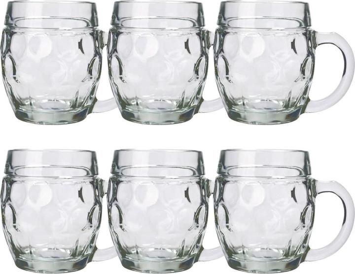 Actual product image Ich-zapfe Beer glass, beer mug set of 6, Tübinger - 0.4 litres (0.40 l, 6 x)