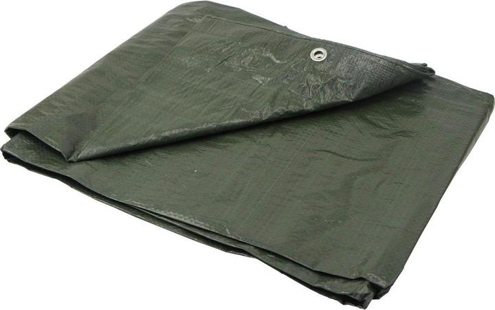GEKO Sterk PP/PE zeildoek waterdicht, groen, 12x15m